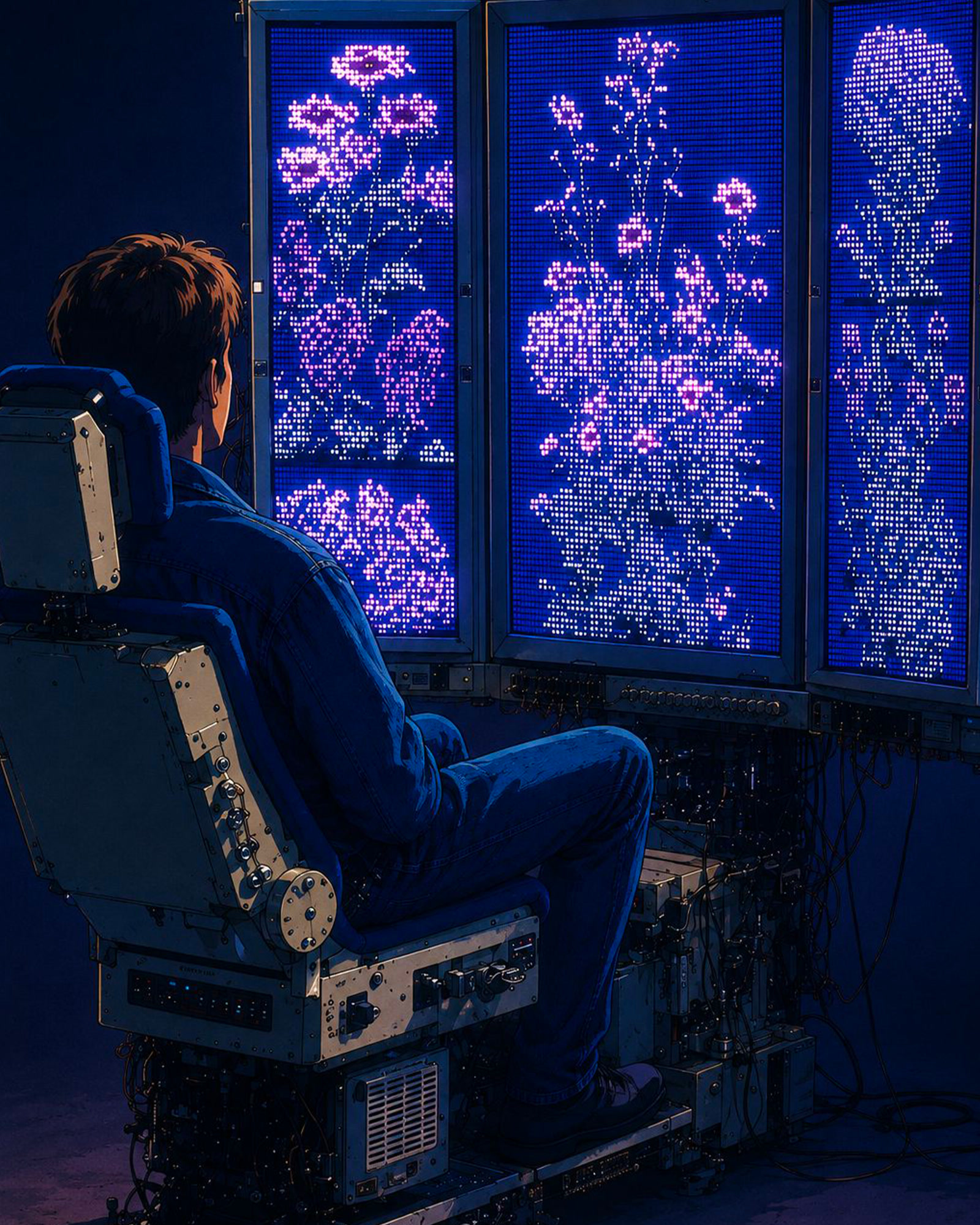 Monteur recherchant et sélectionnant des passages dans des rushes à partir d'une transcription assistée par intelligence artificielle